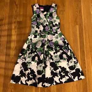 Talbots Oprah floral dress